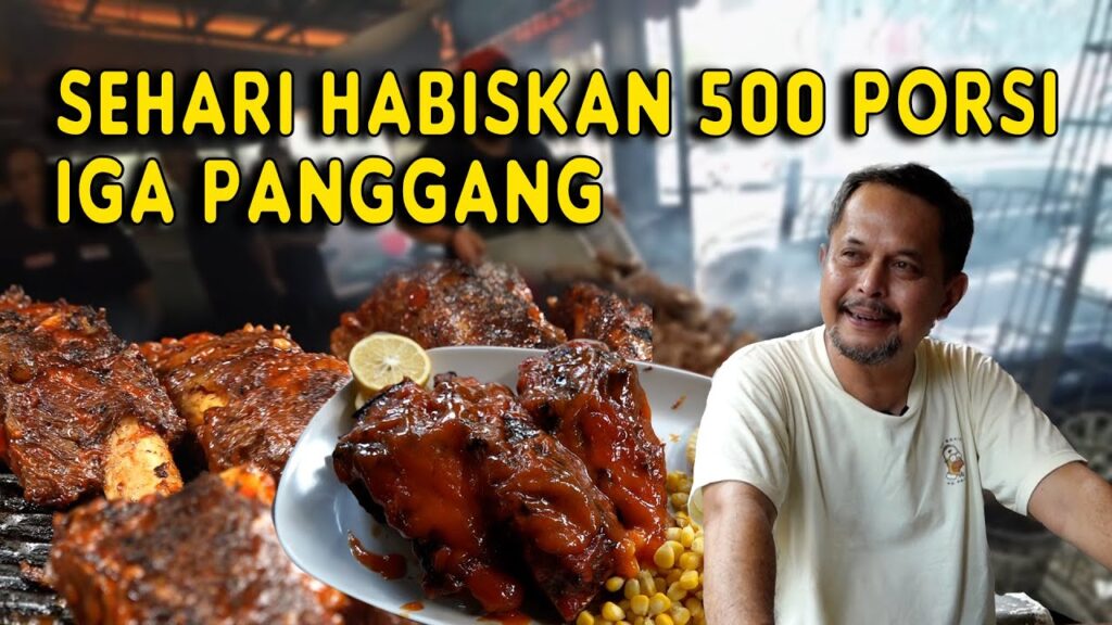 Malam Jumat Wajib Coba! Iga Panggang Panglima Bikin Orang Balik Lagi