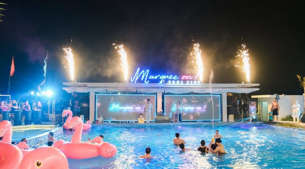 Marquee on 7 Pool Club di Balikpapan Jadi Destinasi Baru Ala Bali yang Bikin Wisatawan Terpukau