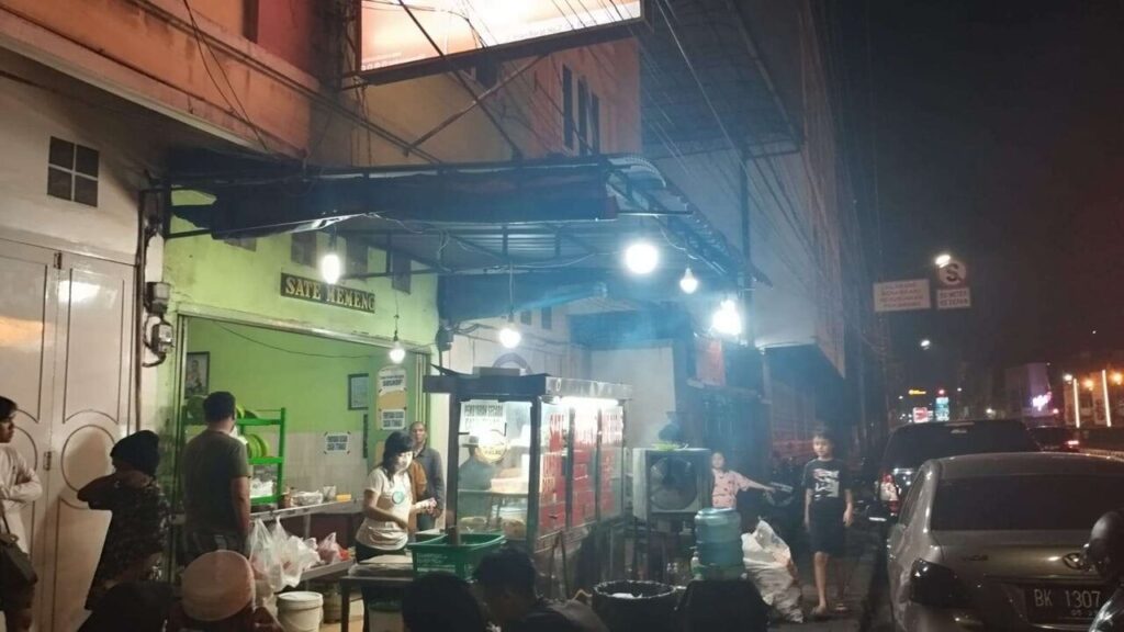 Sensasi Sate Memeng Medan Bikin Wisatawan Balik Lagi